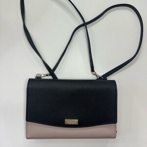 Kate Spade Black and Tan Crossbody Bag
